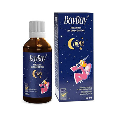 Baybay Night Melisa İçeren Damla 50 ml - 1