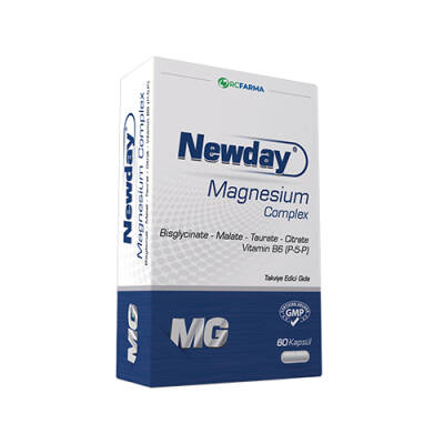 Newday Magnezyum Complex 60 Kapsül - 1